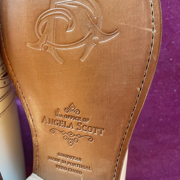 The Office of Angela Scott Cream Loafers - Picture 6 of 6